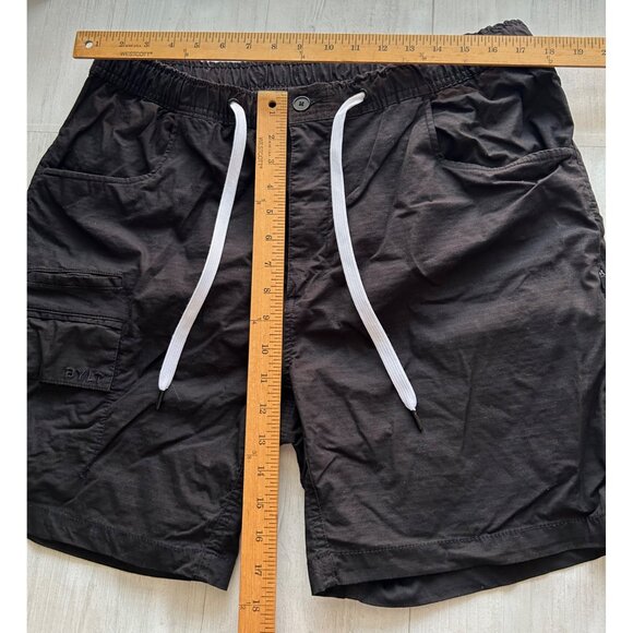 BYLT Basics Black Cargo Shorts - Picture 12 of 13